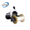 Wellhead protection orifice roller pulley